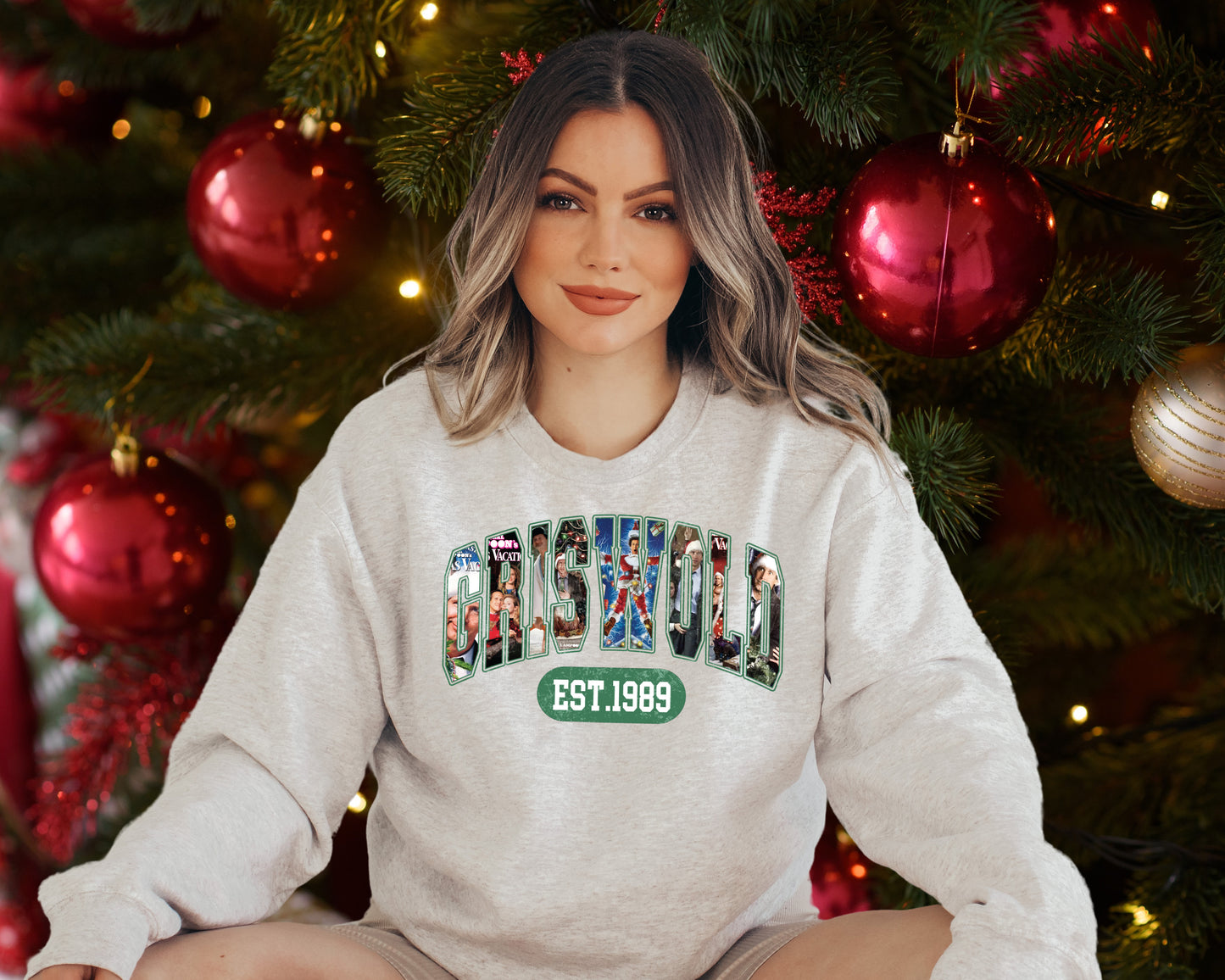 DTF Transfer Christmas Vintage Collage Design