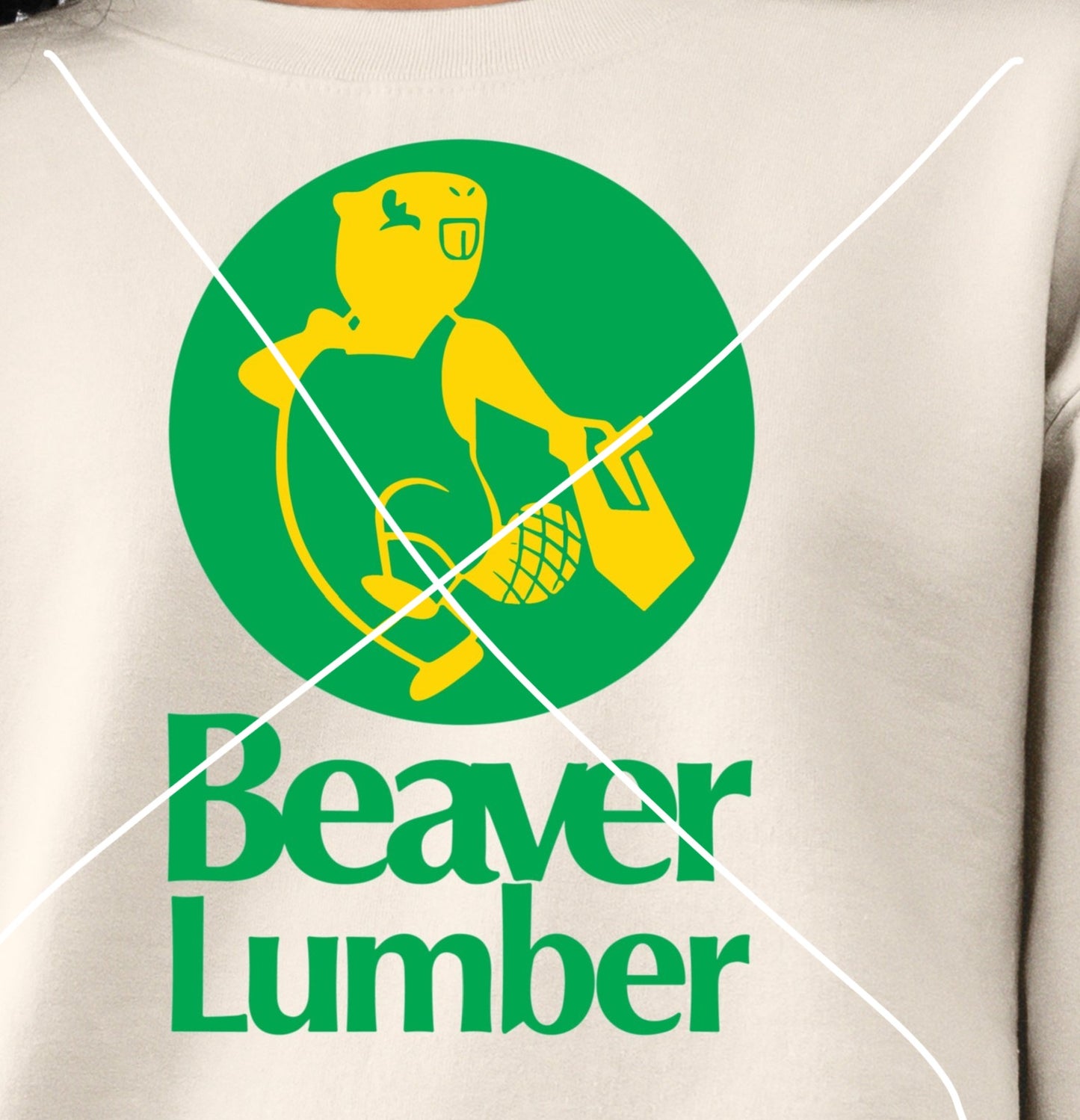 DTF Transfer Vintage Beaver Lumber
