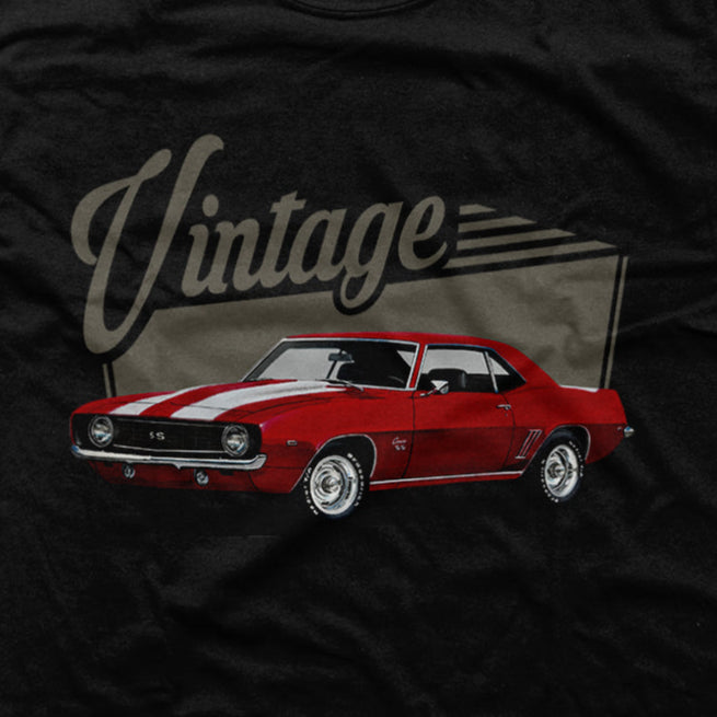 T-Shirt Sweatshirt Gear Heads - "Vintage" Classic Car Design
