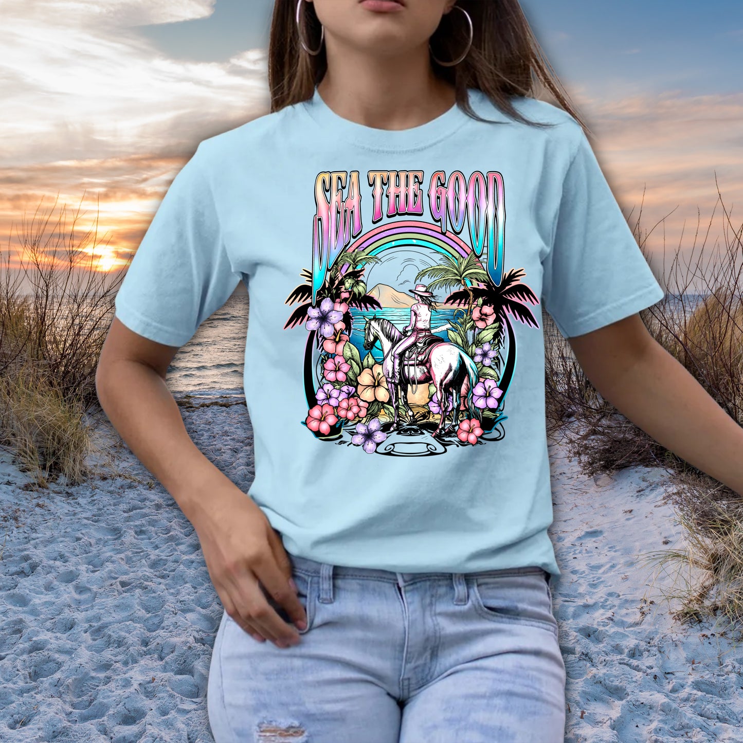 DTF Transfer Summer Sea The Good