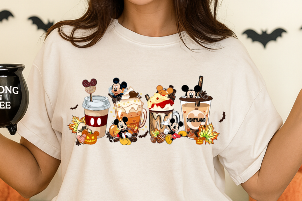 DTF Transfer Autumn Lattes, Cocoa & Sweet Treats