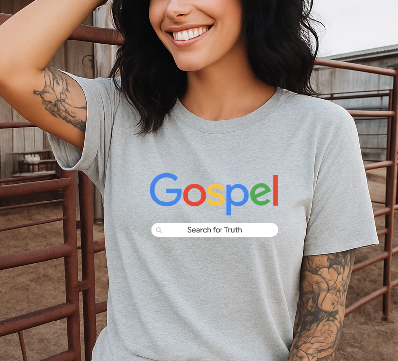 DTF Transfer Gospel Inspired Search Bar