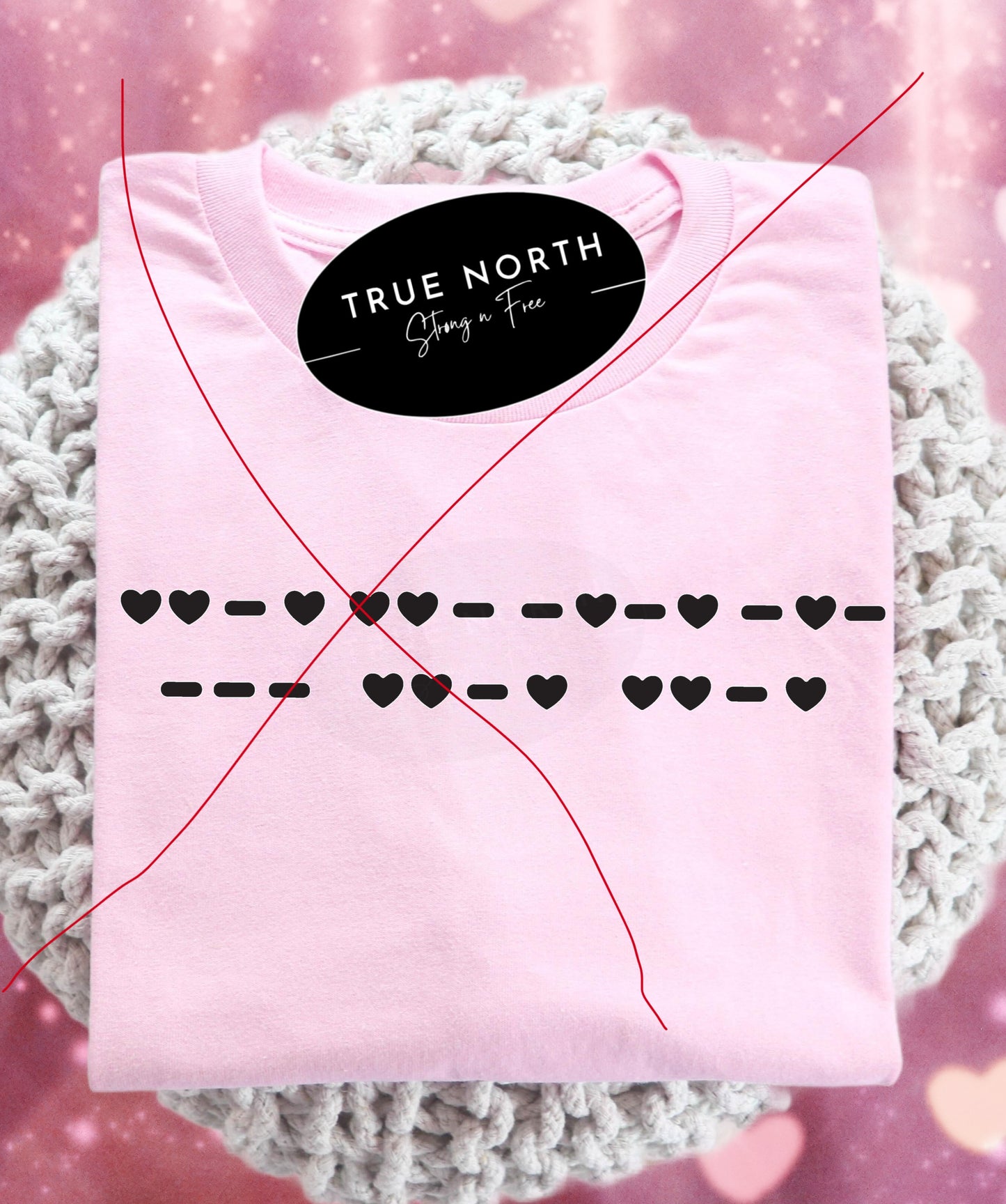 T-Shirt Transfers Fuck Off Morse Code