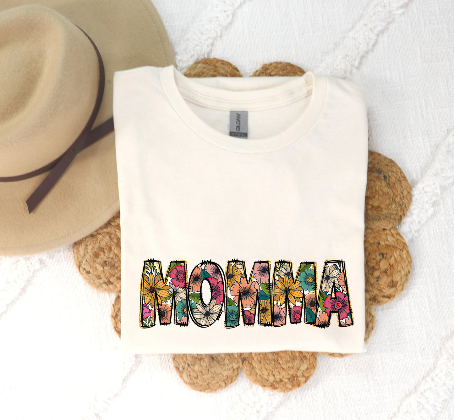 DTF Transfer Summer Florals Mama Nana Auntie Ect