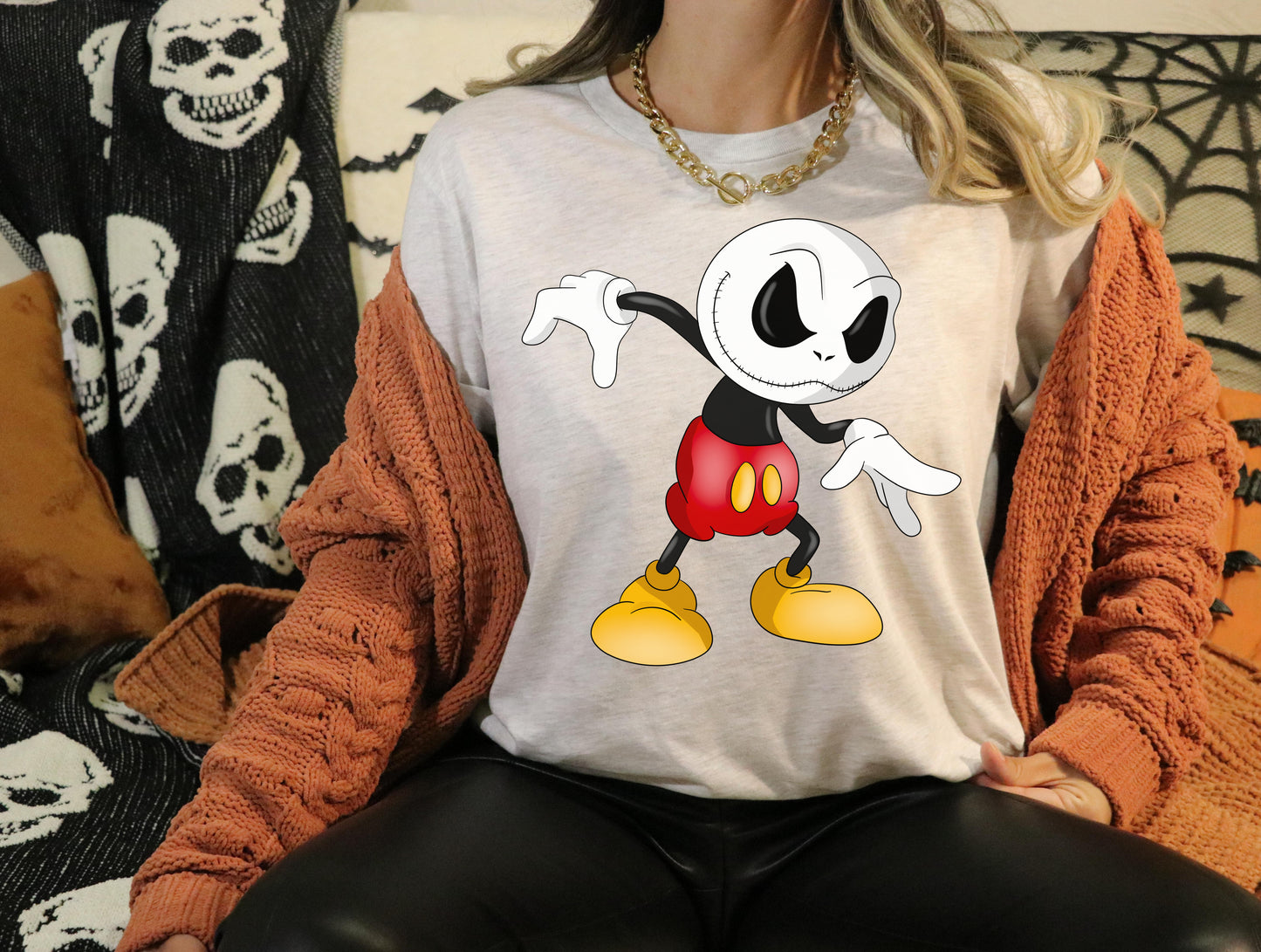 DTF Transfer Halloween Mouse Jumbo Print
