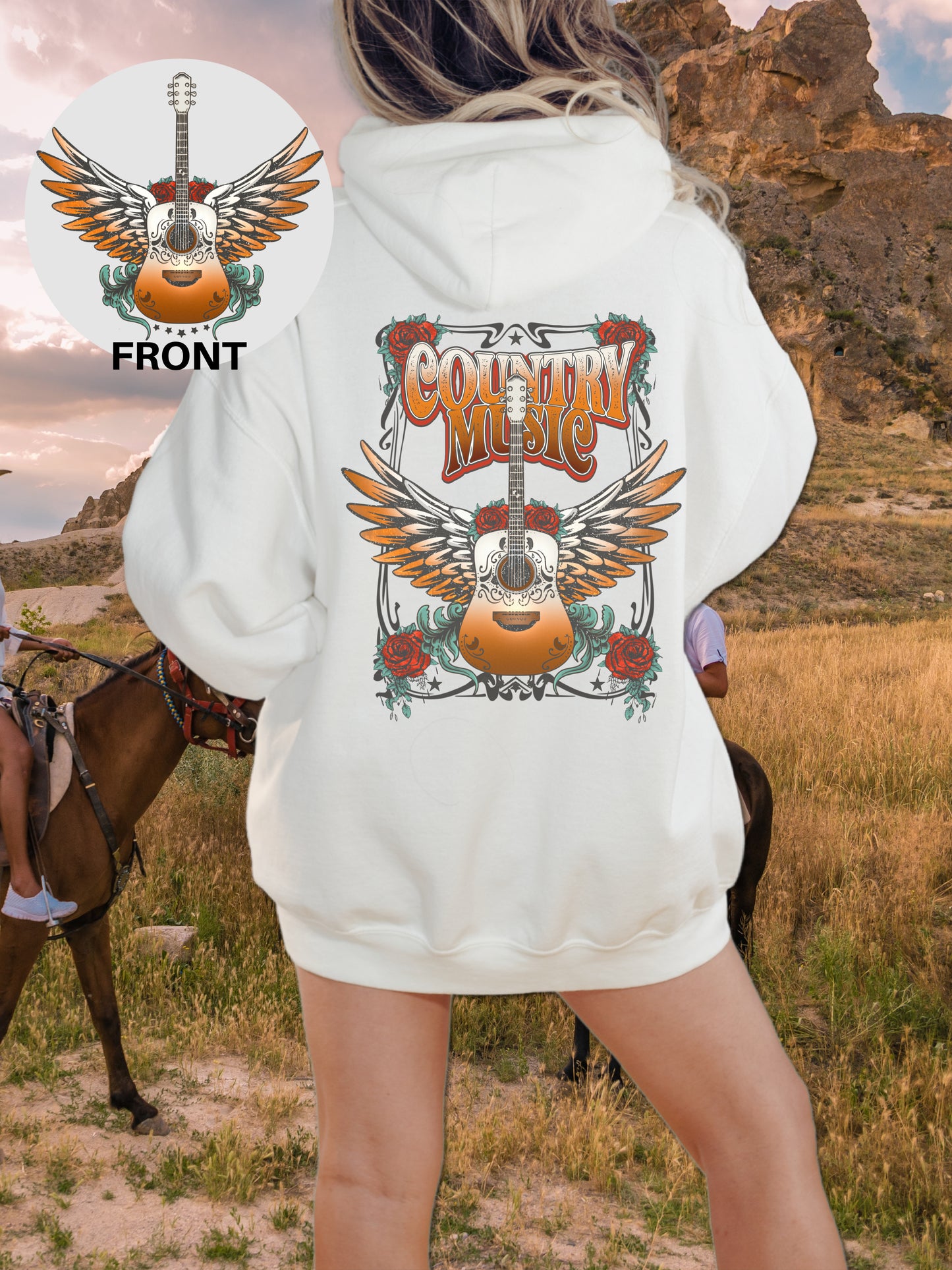 DTF Transfer Country Music Flying Wings