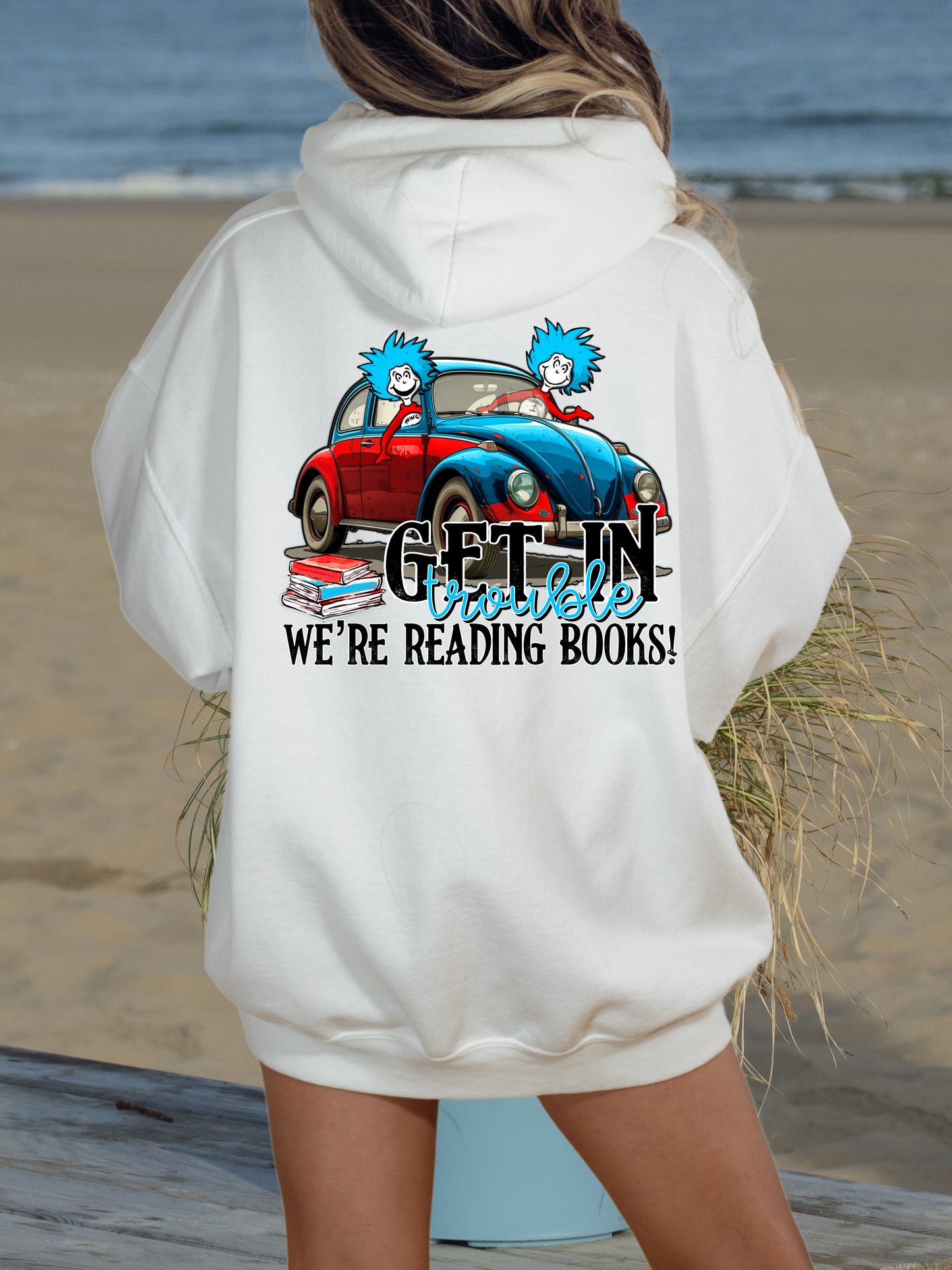 DTF Transfer Vintage Read Get In We Are Reading