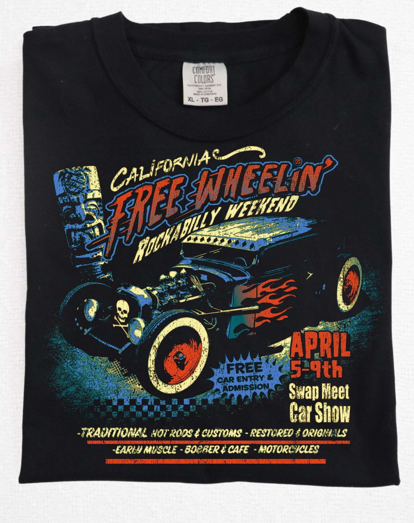 DTF Transfer Vintage Rat Rods