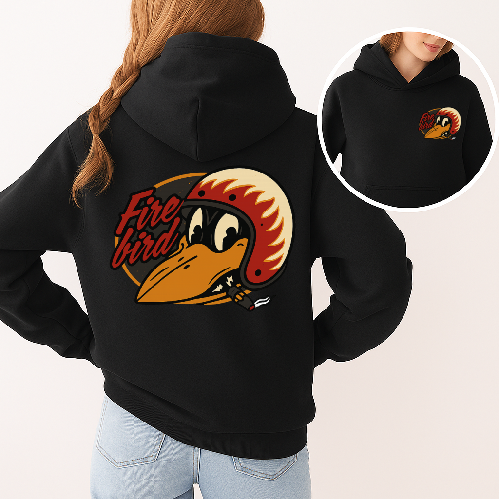 DTF Transfer – Firebird Helmet Retro Hot Rod Design