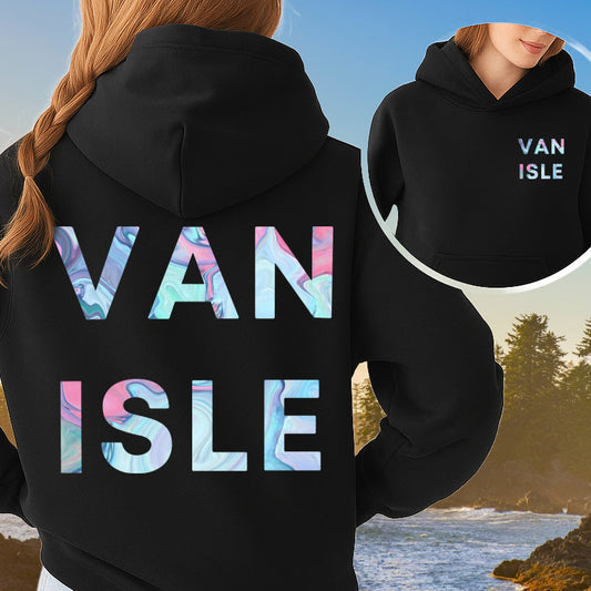 DTF Transfer Van Isle – Marble Lettering Garment Design