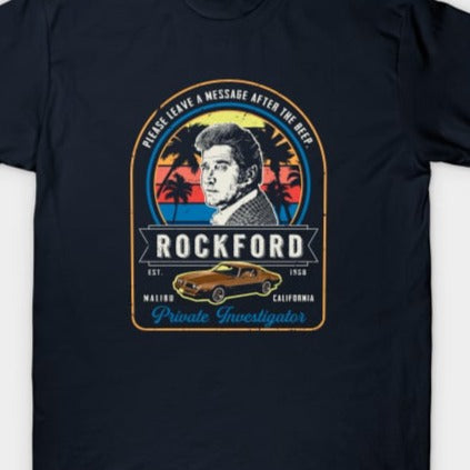 DTF Transfer Vintage Rockford Investigations