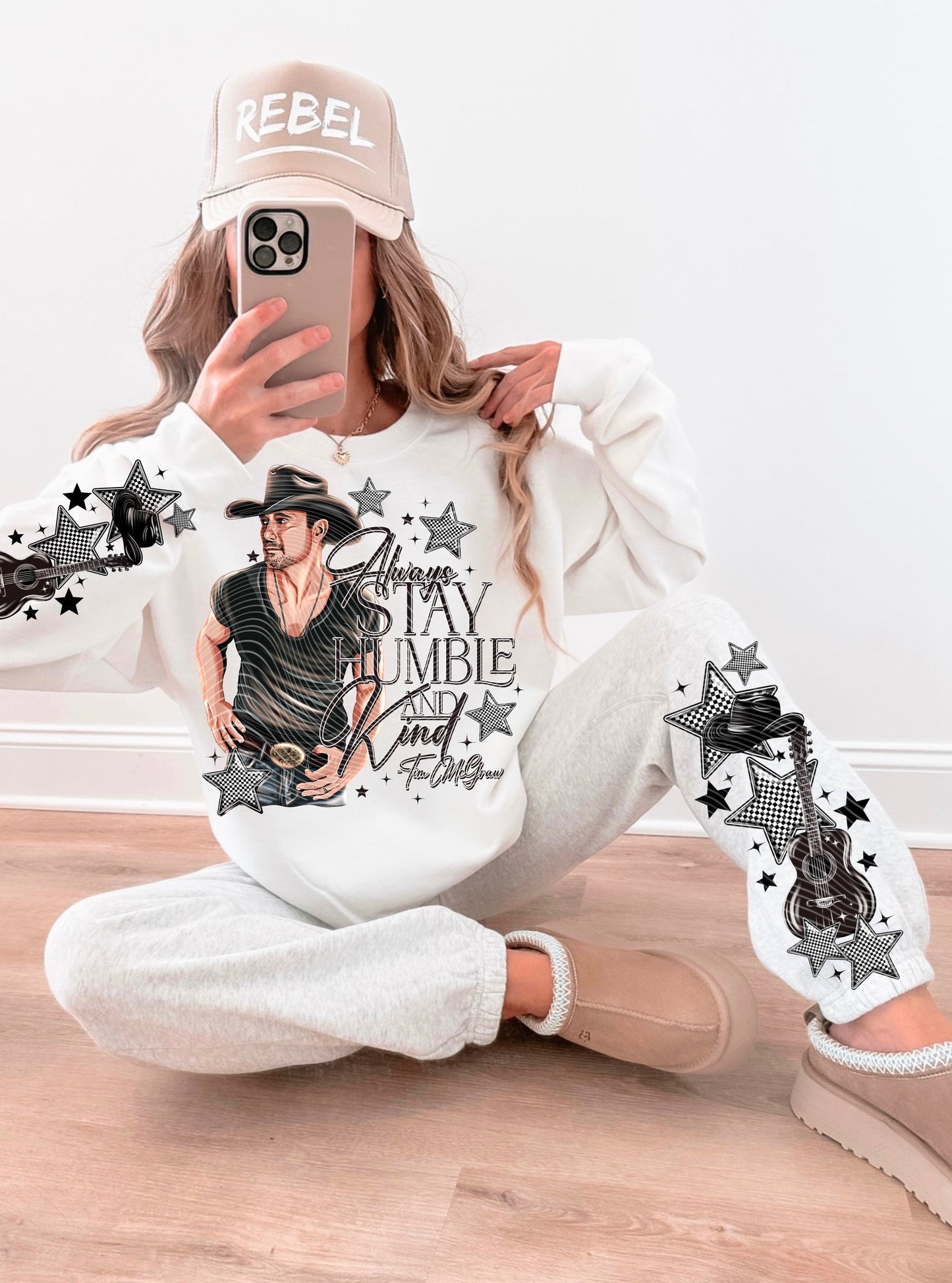 T-Shirt Sweatshirt Crewneck Hoodie Western - Always Stay Humble and Kind #2