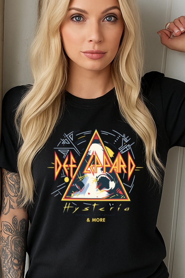 Def L Hyster DTF Transfer – Retro Tour Triangle Art