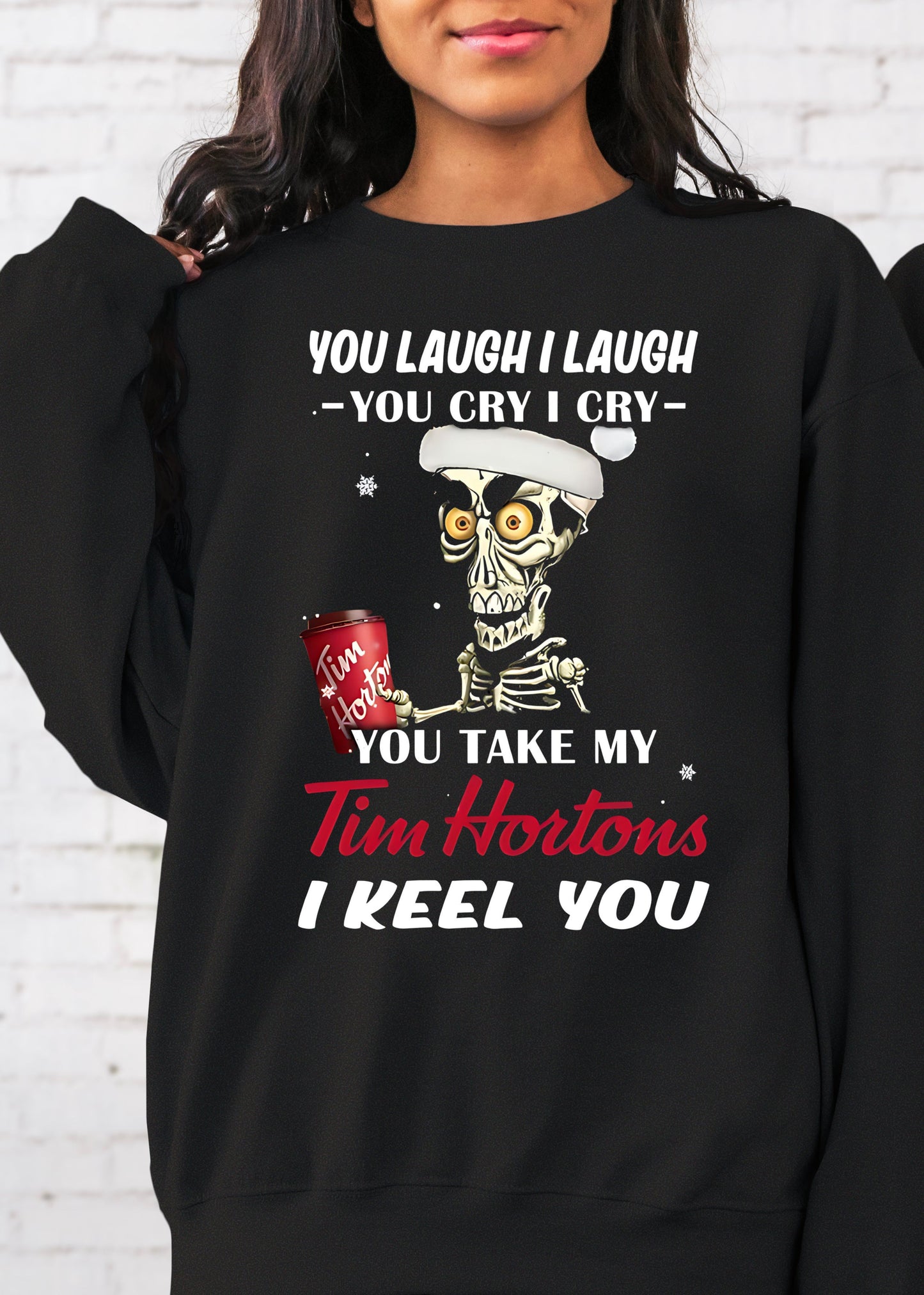 Sweatshirt Crew Hoodie Or T-Shirt Do Not Touch My Tim's