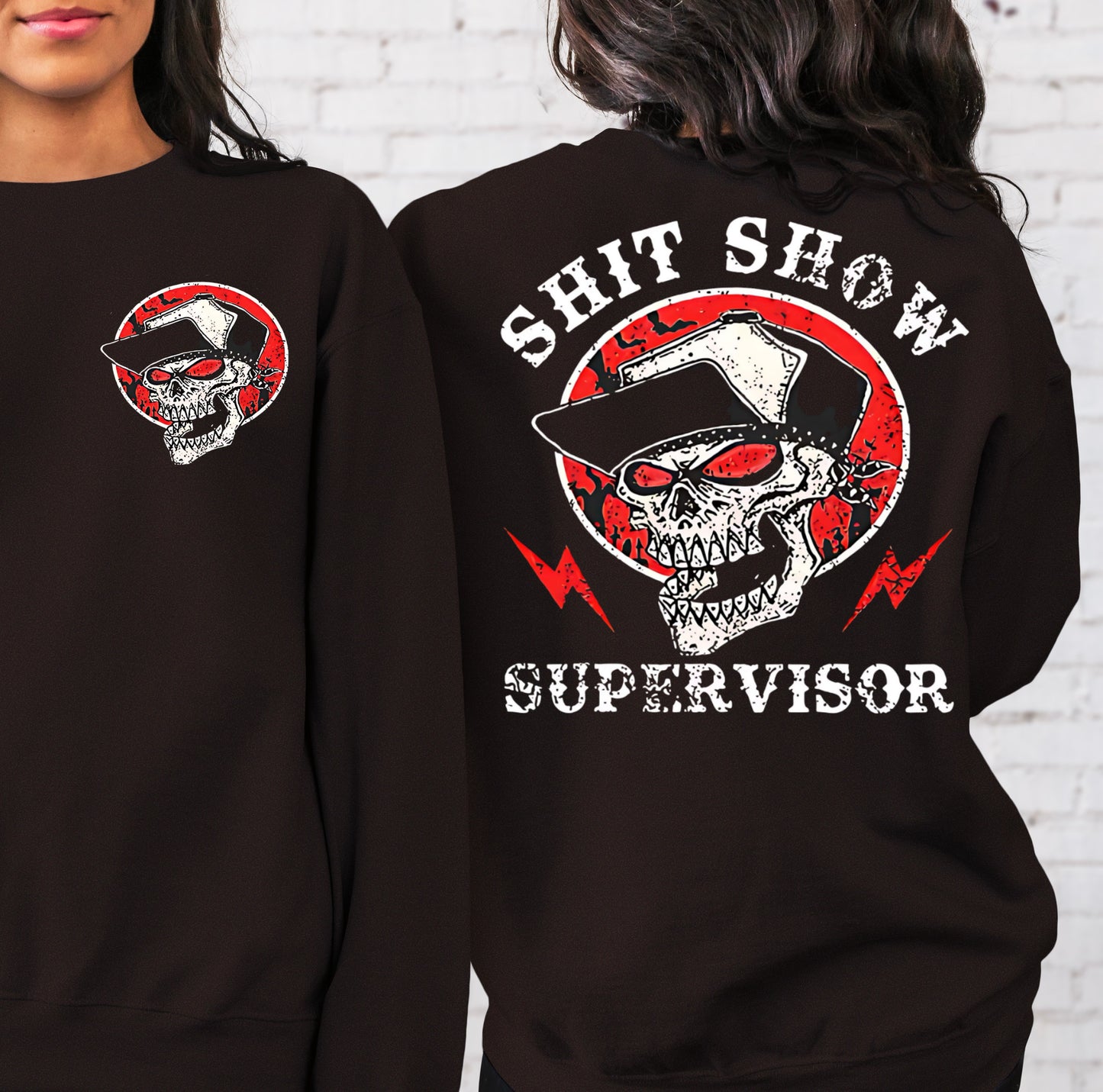 DTF Transfer Shit Show Supervisor Gear Head