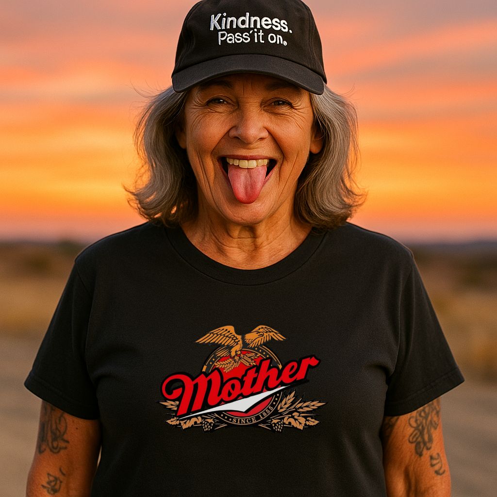 T-Shirt Sweatshirt Mother Eagle Bold Red Vintage – One Hell of a Mom