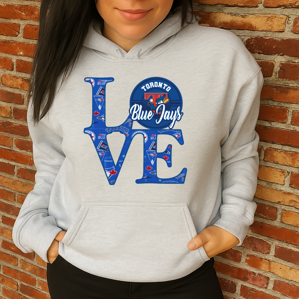DTF Transfer Toronto Blue J Hoodie Collection โ 11 Fan-Favorite Designs