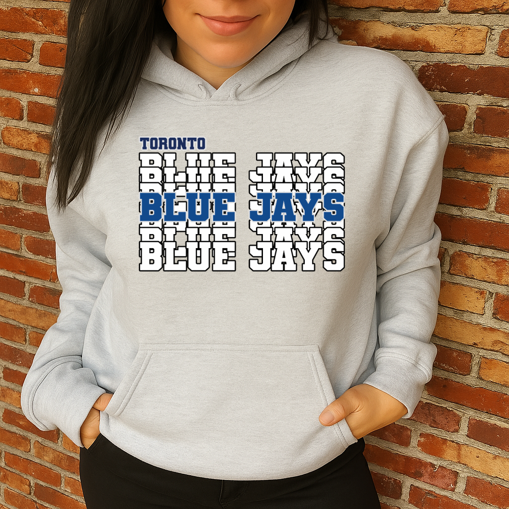 DTF Transfer Toronto Blue J Hoodie Collection โ 11 Fan-Favorite Designs