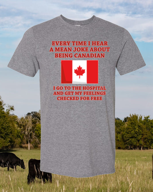 Canadian Humor Medical Clothing T-Shirts and Sweatshirts
