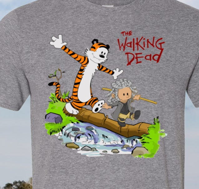 T-Shirt Sweatshirt Hoodie Calvin Walking ..