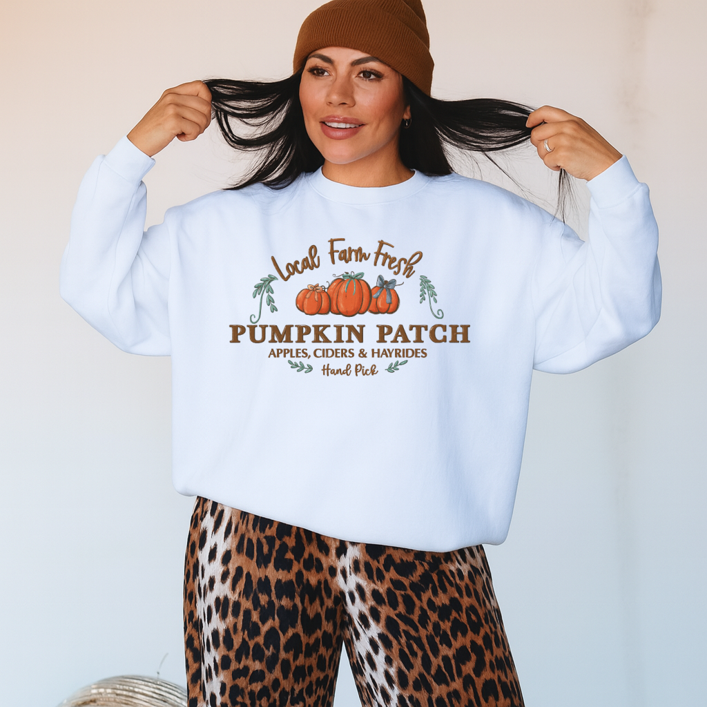 DTF Transfer Pumpkin Patch – Local Farm Fresh Fall Harvest