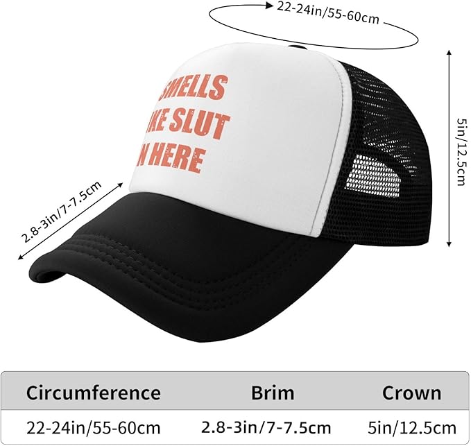 Smells Like Slut in Here – Adjustable Trucker Hat