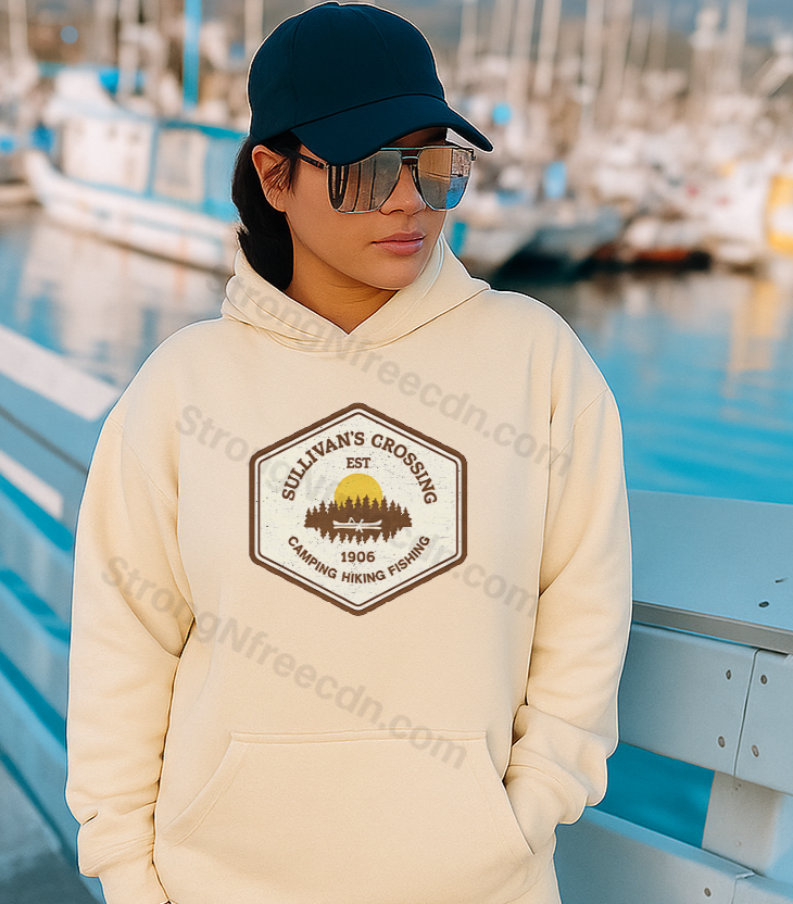 DTF Transfer – Sullivan’s Cross Vintage Patch Hoodie