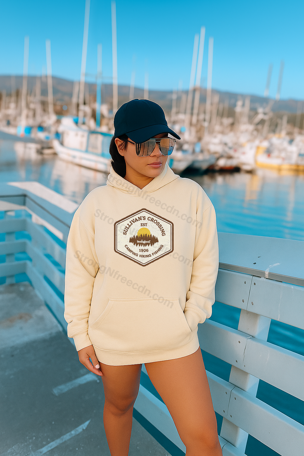 DTF Transfer – Sullivan’s Cross Vintage Patch Hoodie