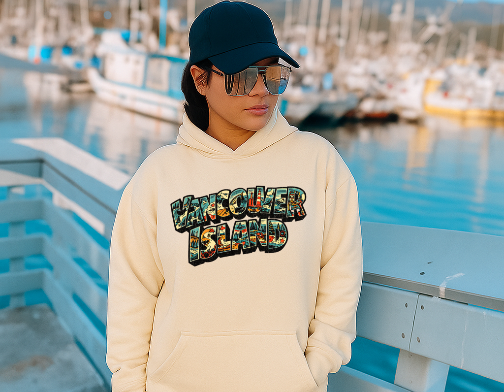 DTF Transfer Vancouver Island Ocean & Wildlife Collage