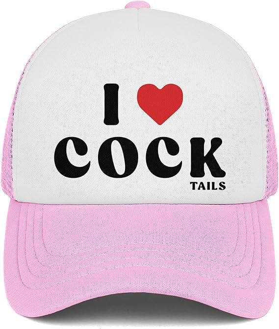 I ❤️ Cock...tails – Funny Bachelorette Trucker Hat