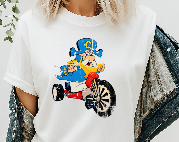 DTF Transfer – Vintage Cartoon Racing Tricycle Vintage