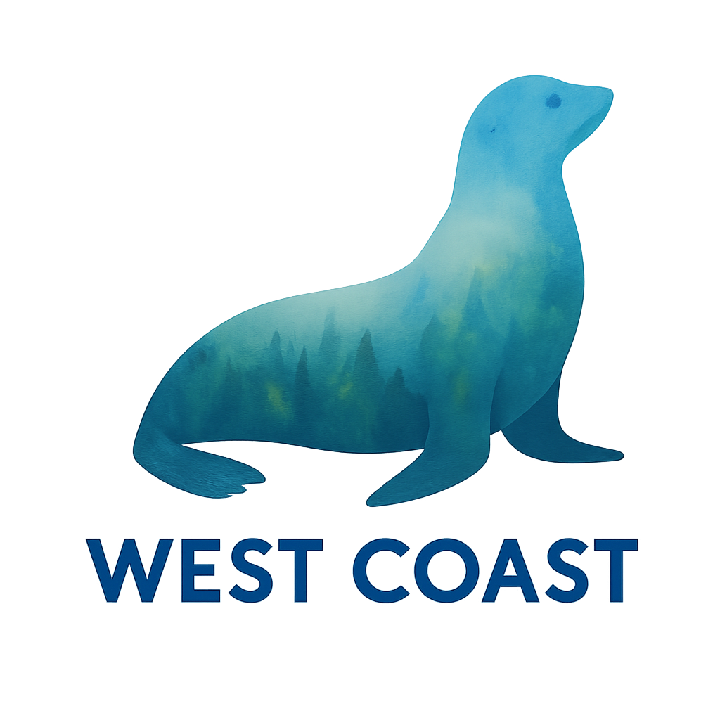 T-Shirt Hoody Crewnecks – West Coast Wildlife Series | Orca, Bear, Wolf, Sea Lion, Cougar, Vancouver Island