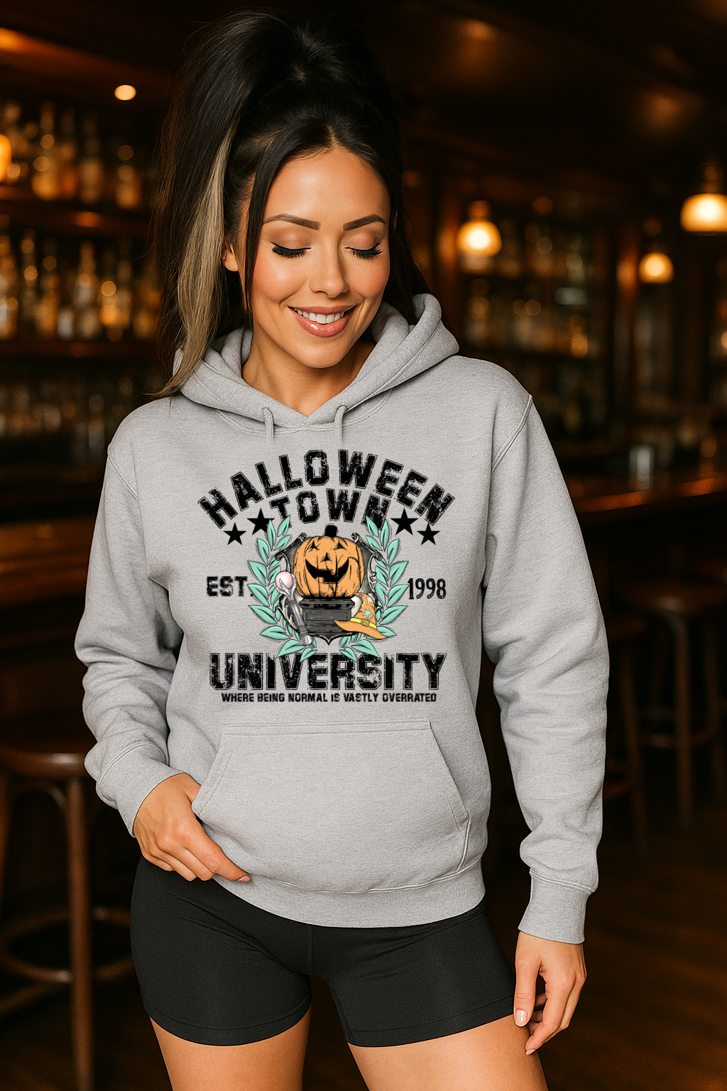 DTF Transfer Halloween Town University