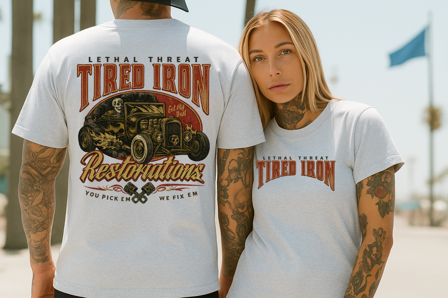 DTF Transfer - Tired Iron Restorations – Eat My Dust