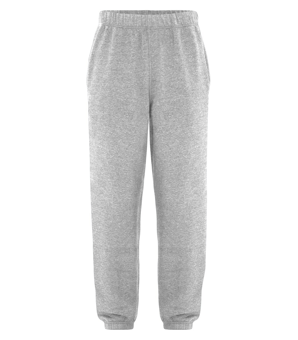 Embroidered Fleece Sweatpants - Athletic Grey