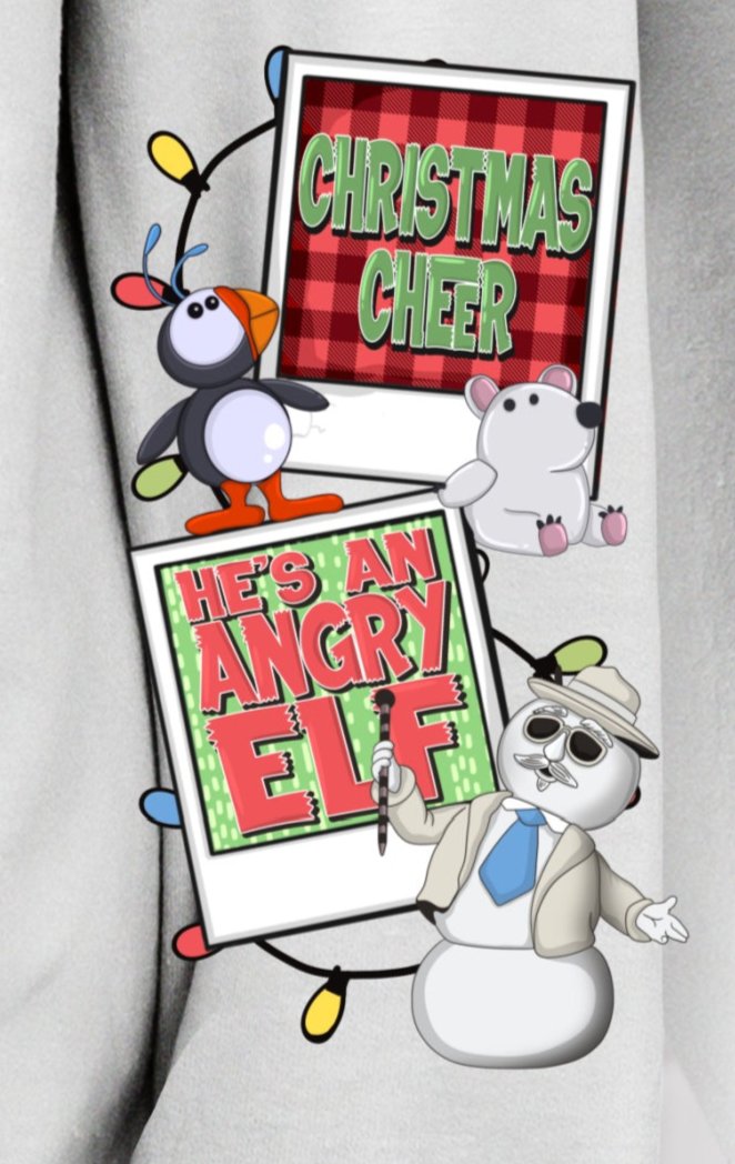 Sweatshirt Hoodie Or T-Shirt Christmas Buddy Parody