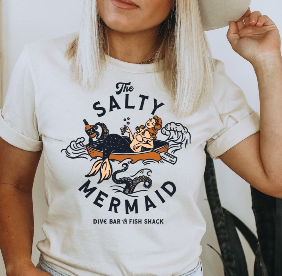 T-Shirt Or Sweatshirt Salty Dive Bar