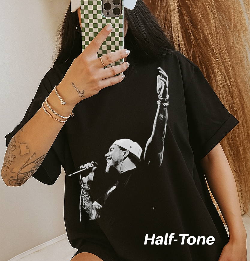 DTF Transfer Half-Tone Brandon L #2 Christian
