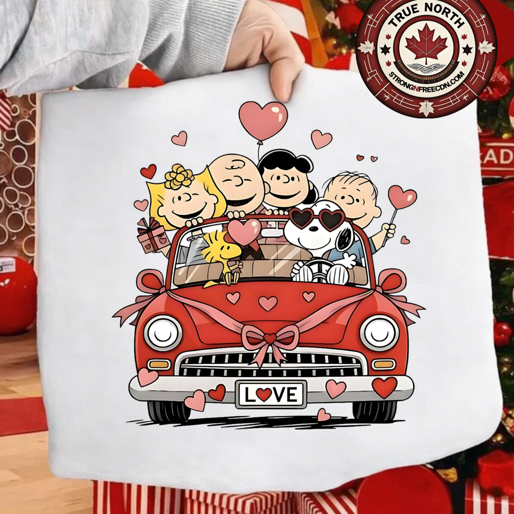 DTF Transfer – Adorable Friends in Love Valentine