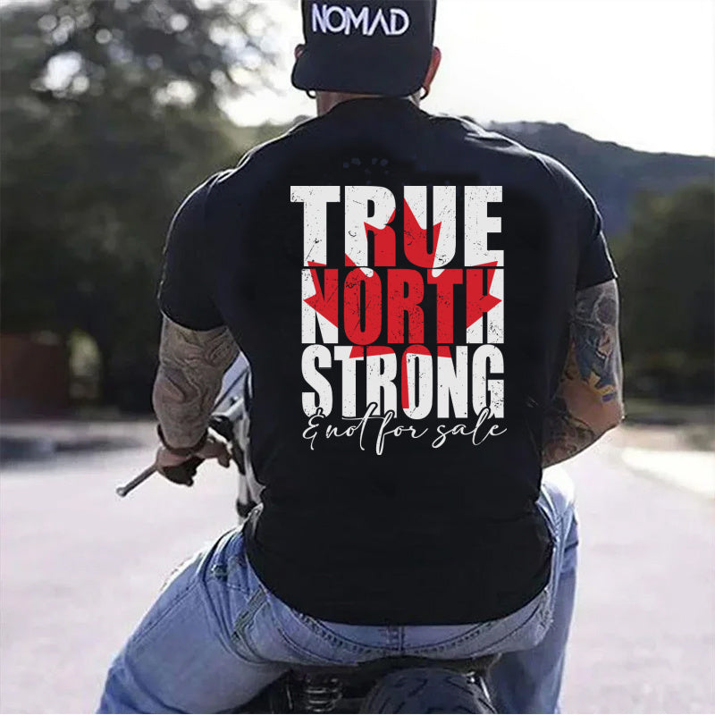 DTF Transfer True North Strong Rustic Vintage