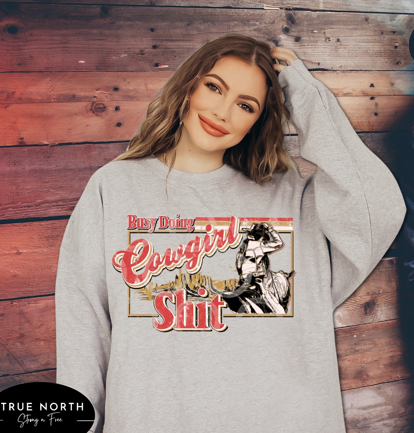 DTF Transfer Cowgirl Shit