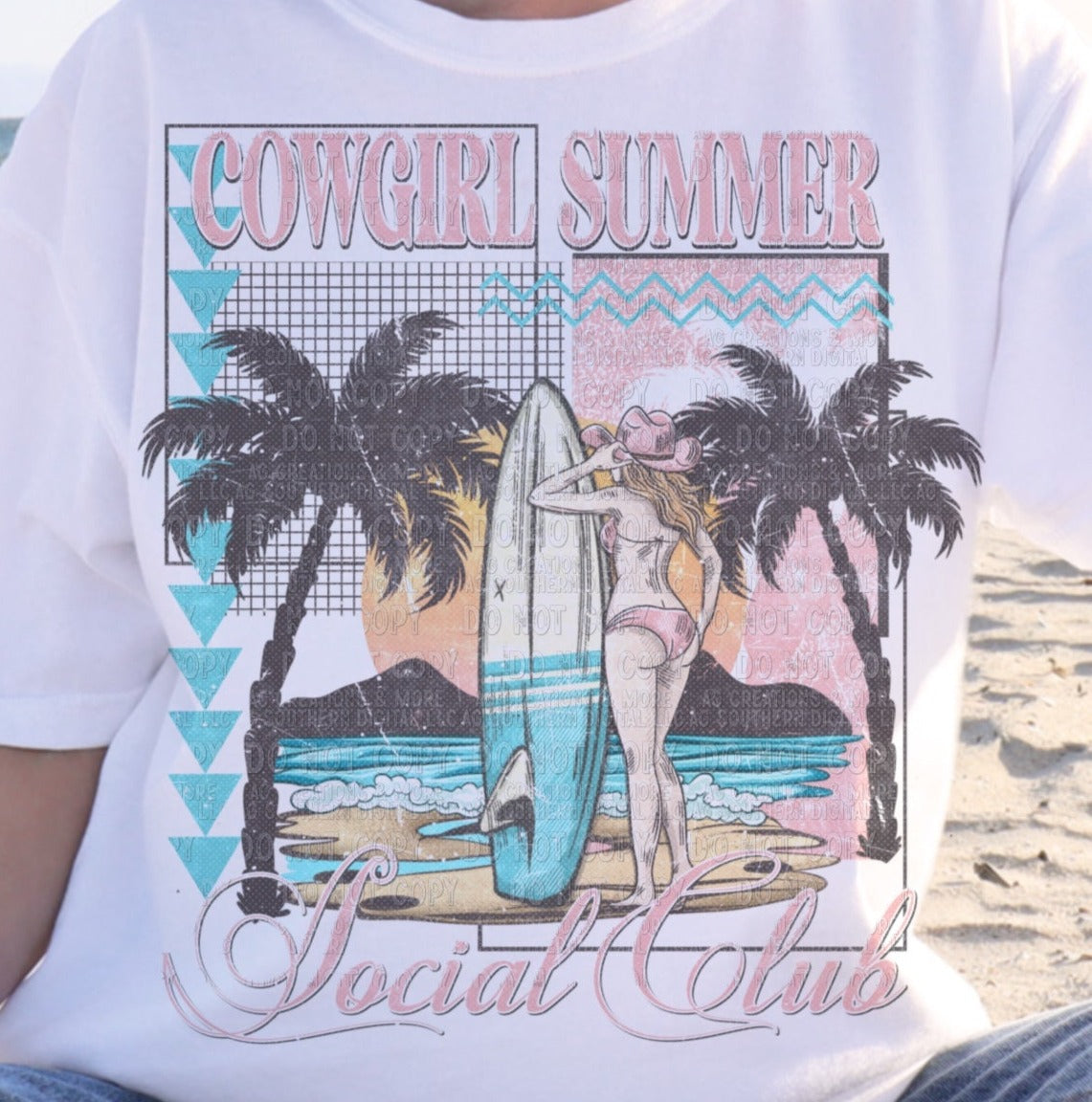 DTF Transfer Summer Design Cruel Summer