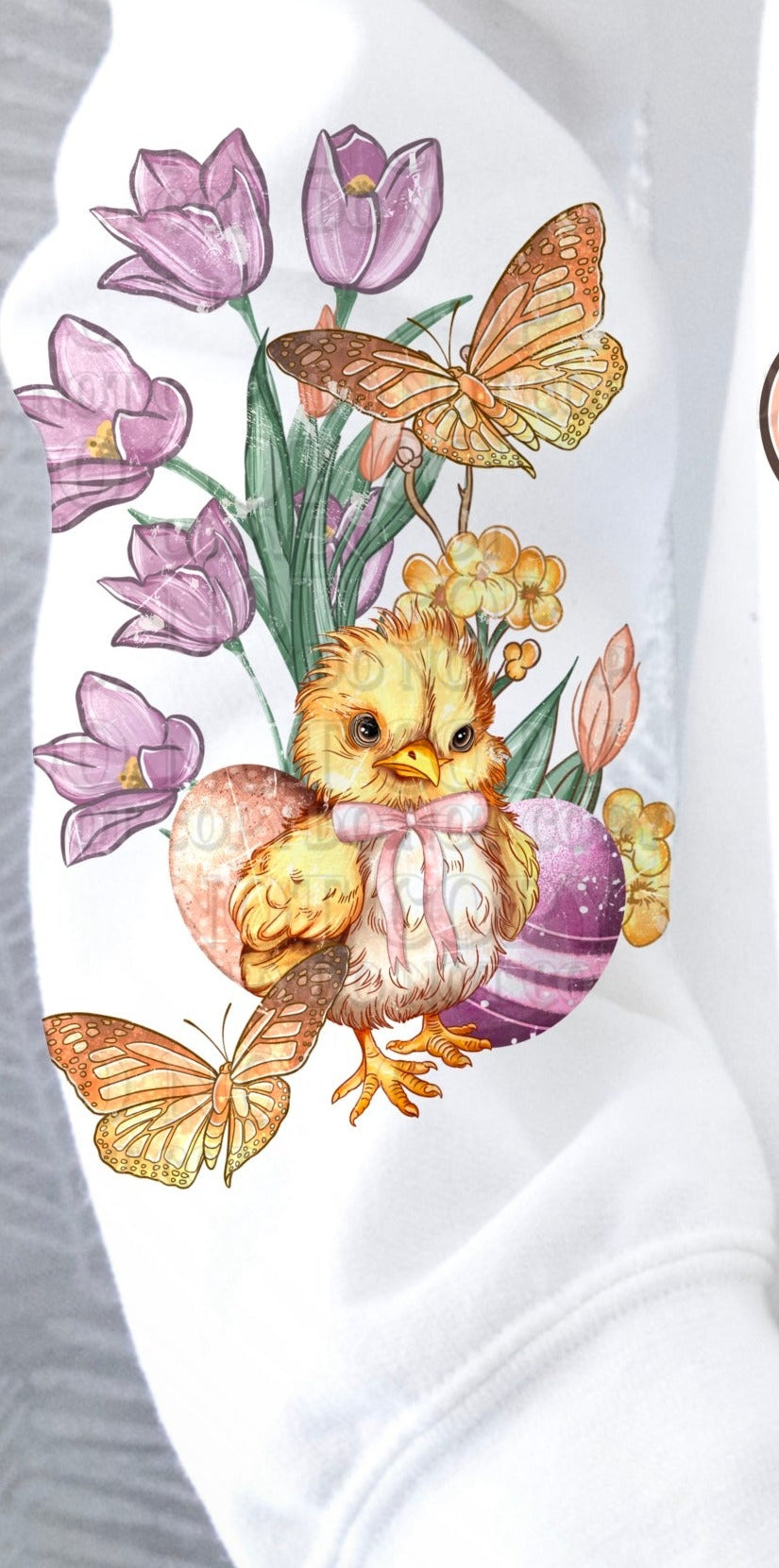 DTF Transfer Easter Bunny Spring / With Sleeve Prints offered