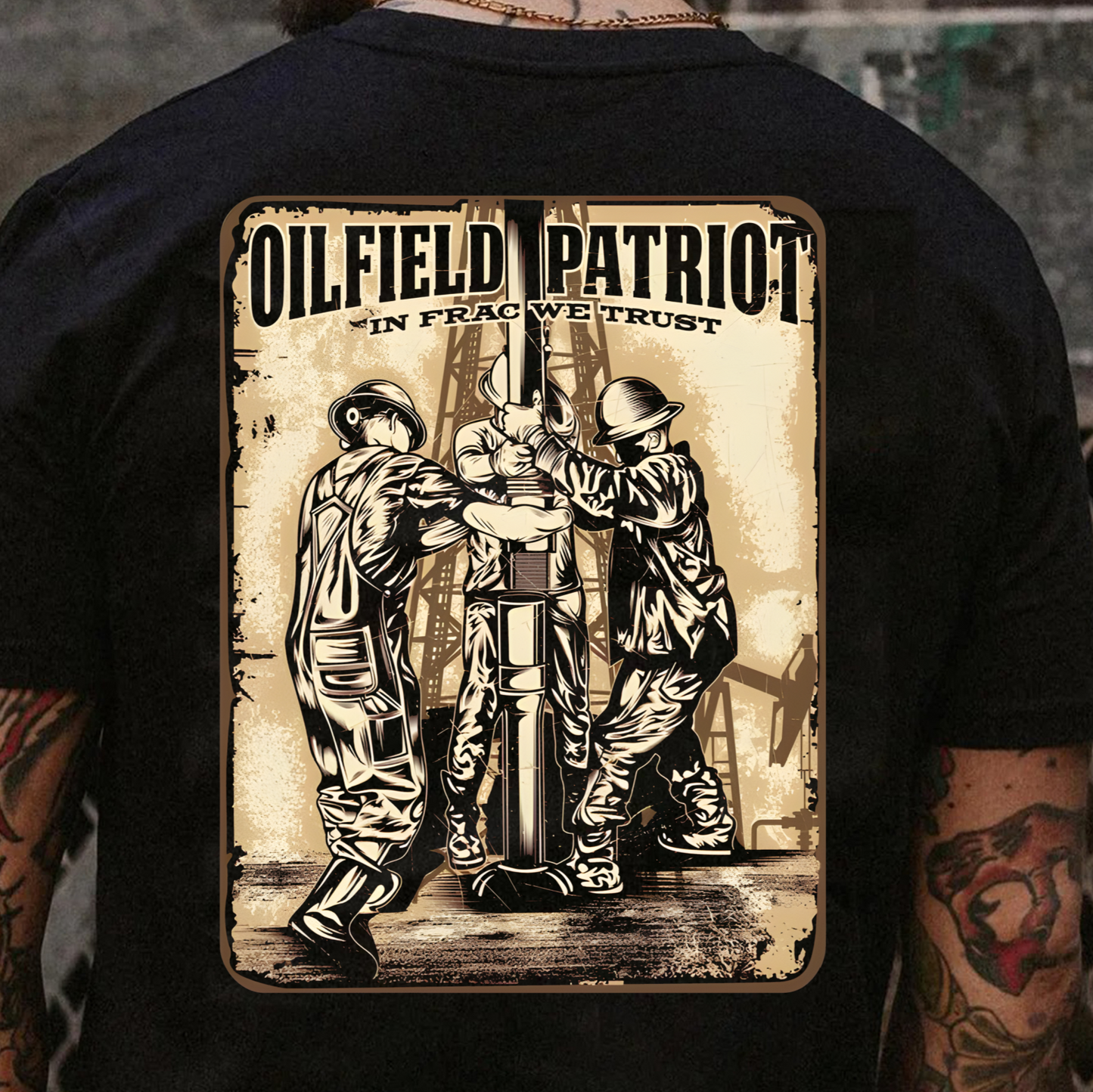 T-Shirt Sweatshirt Hoodie Gear Heads In Oil We Trust