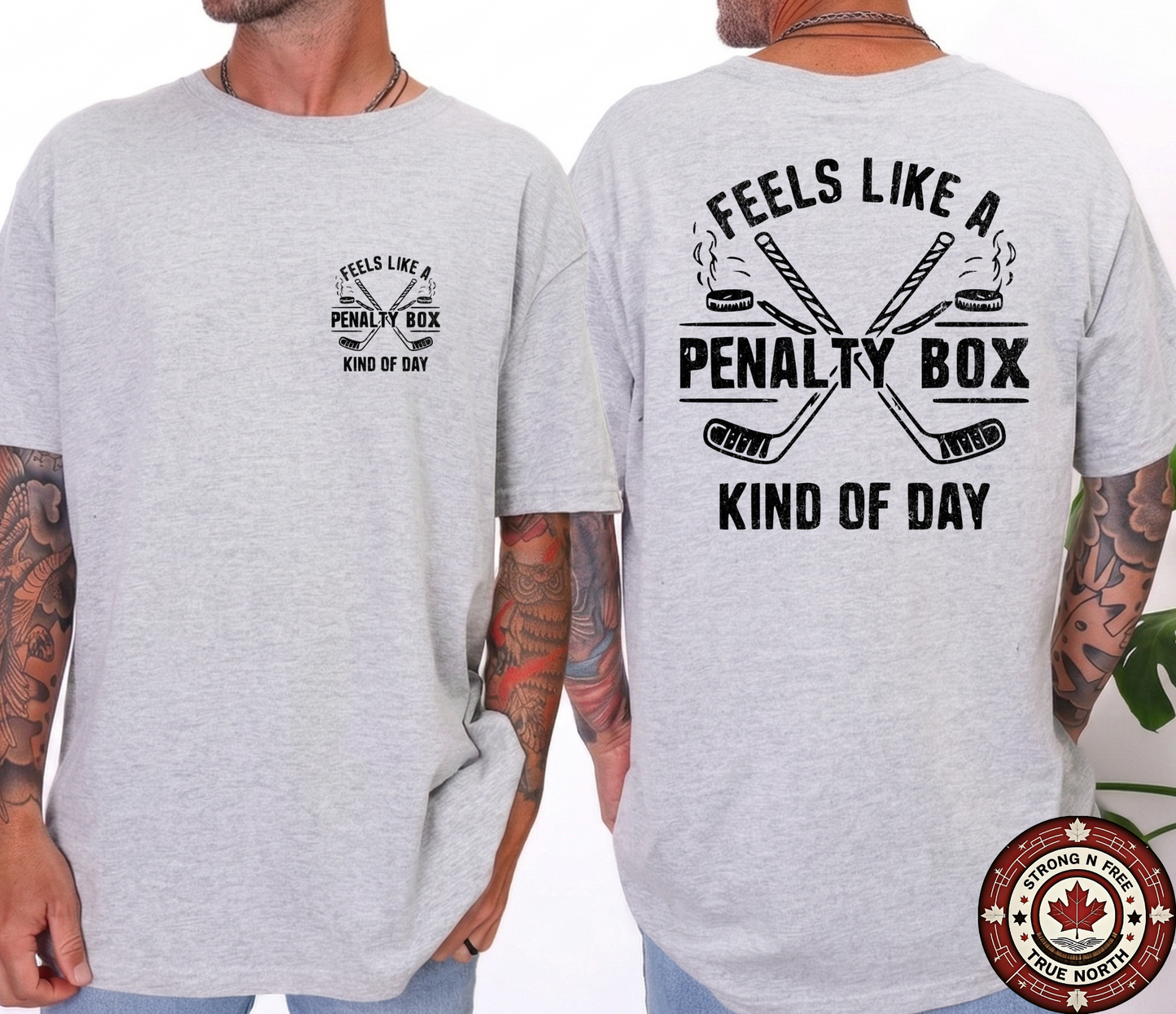 DTF Transfer Feels Like a Penalty Box Kind of Day – Funny Hockey