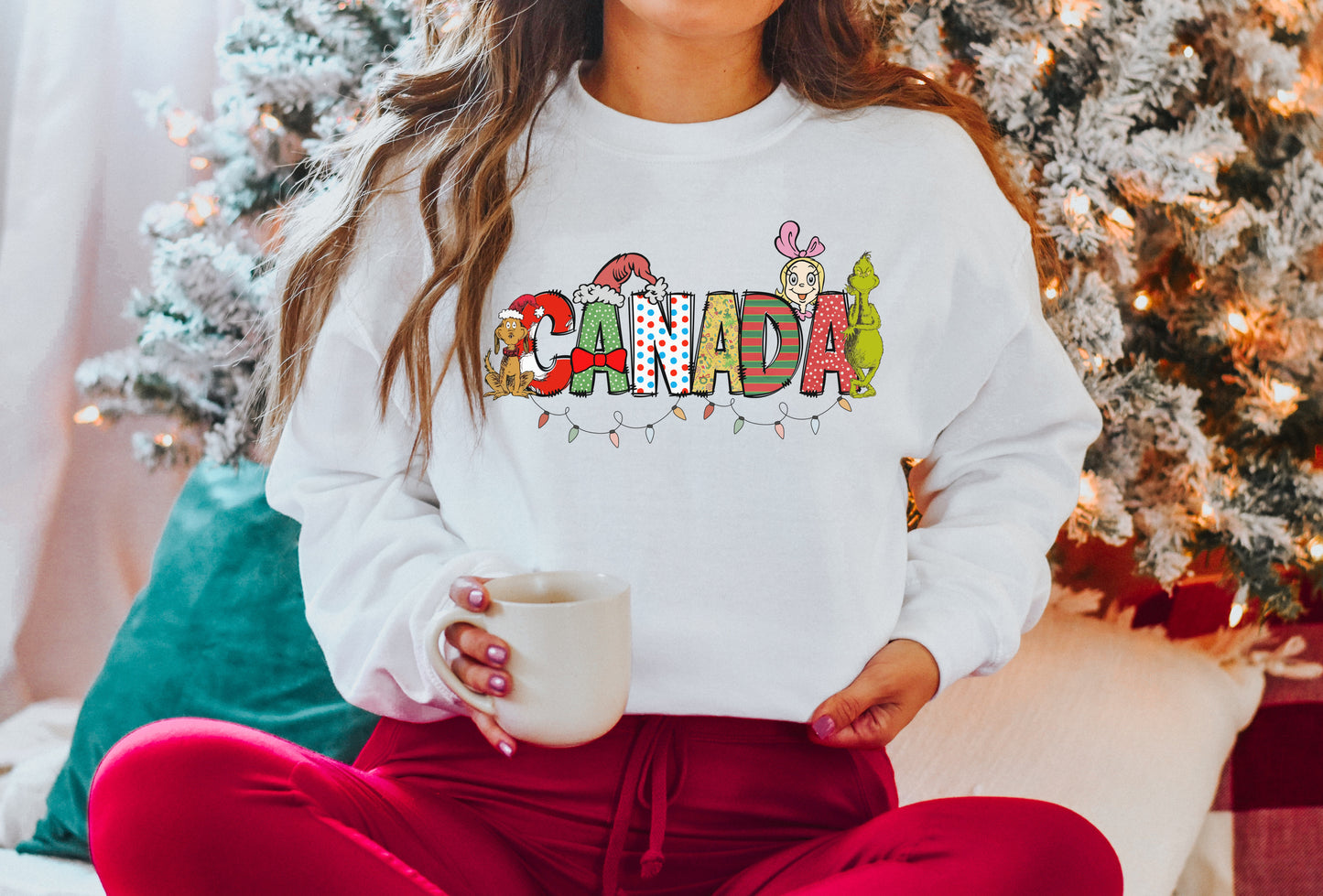 DTF Transfer Christmas Grinch Canada