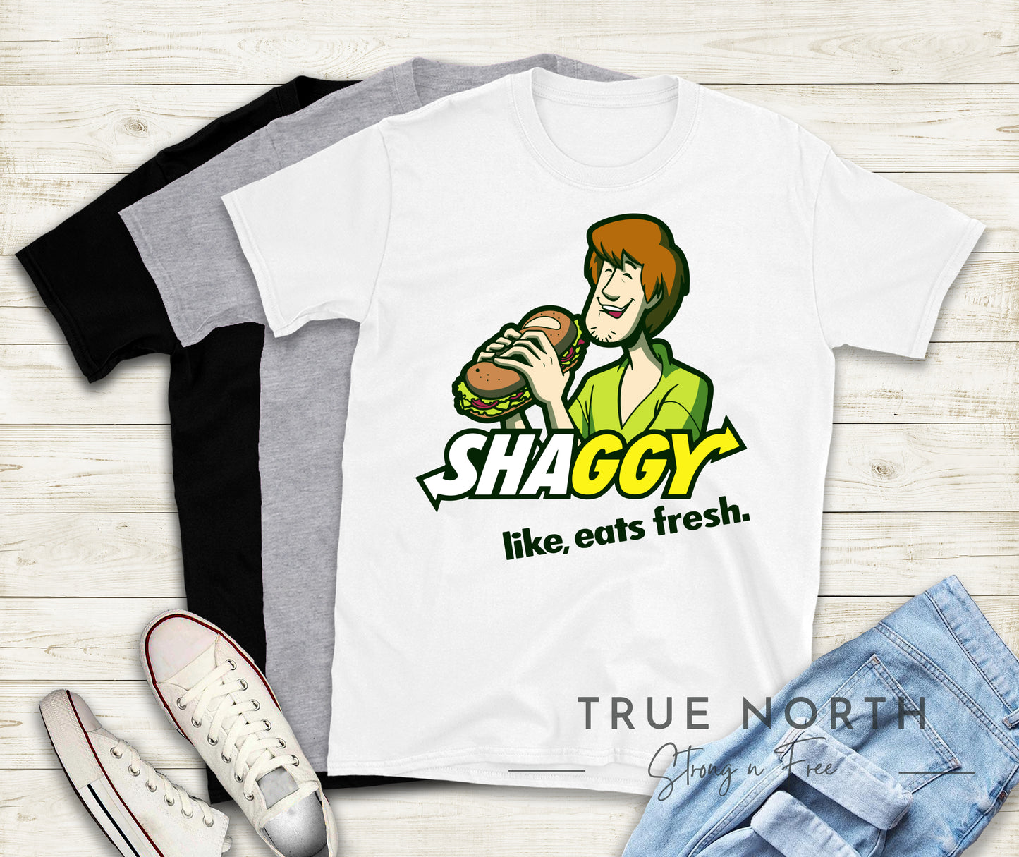 DTF Transfer Vintage Subway Shaggy