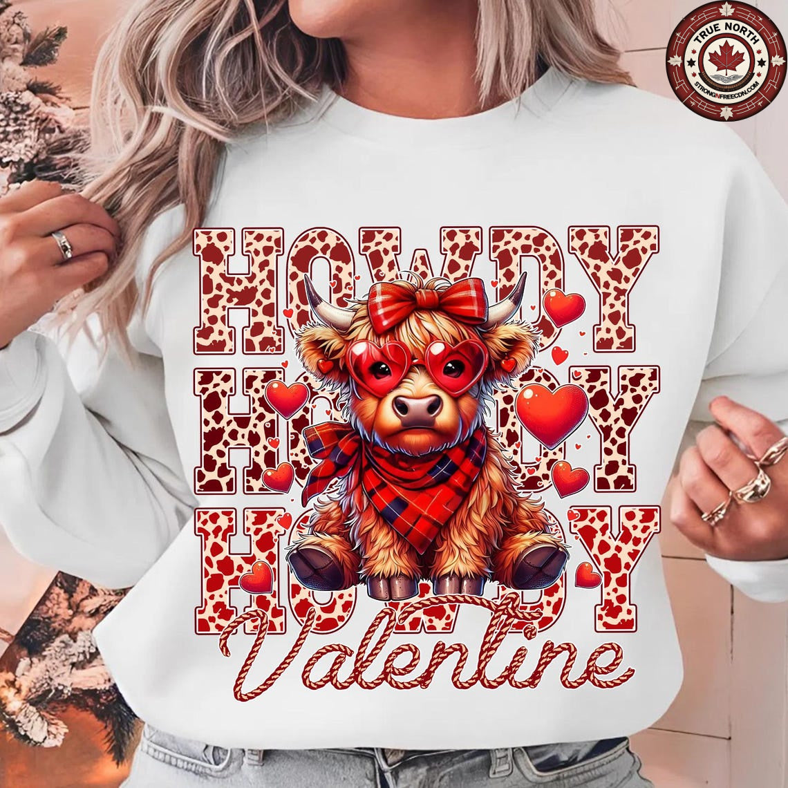 DTF Transfer Howdy Valentine Highland