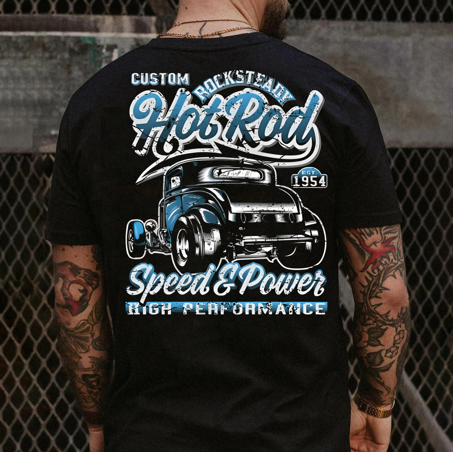 Sweatshirt Hoodie T-Shirt Gear Heads Custom Hot Rod