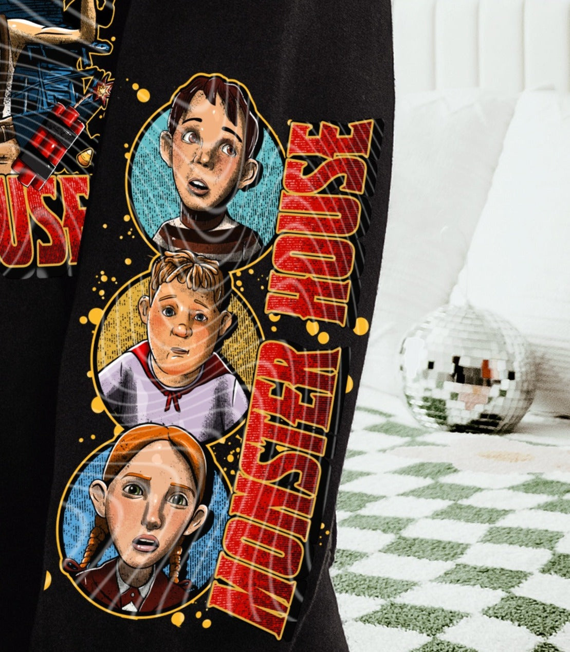 Sweatshirt Hoodie Or T-Shirt Fall Halloween Monster House